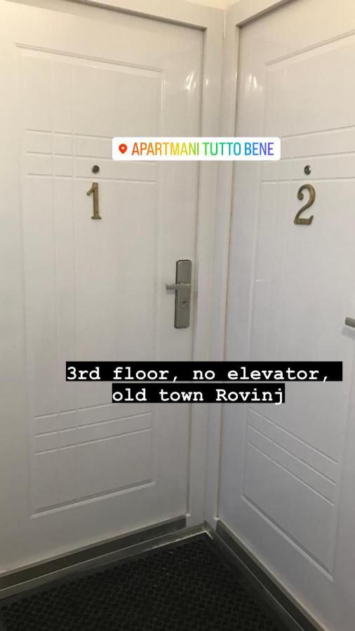 Apartman Tutto Bene Ровин Екстериор снимка